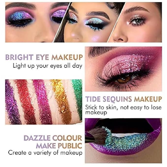 10 in 1 Glitter Eye Shadow Palette