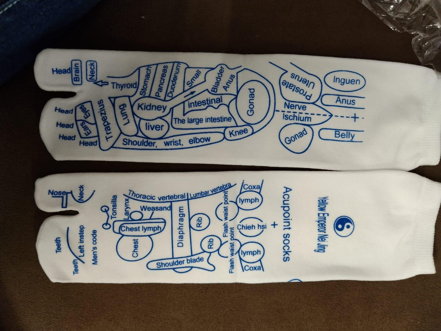 Foot Reflexology Socks with Massage Stick