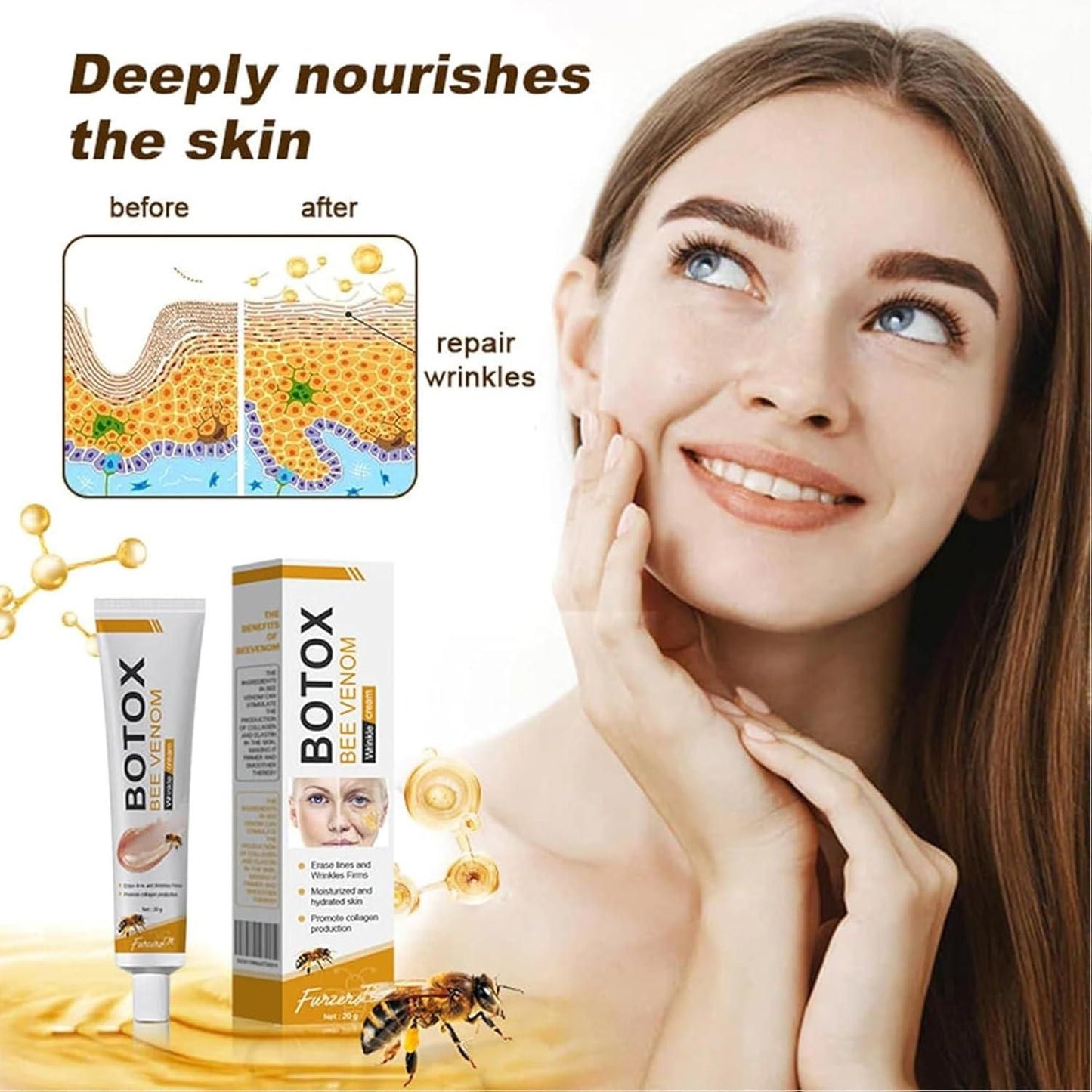 Botox Bee Venom Cream ( Buy 1 Get 1 Free)