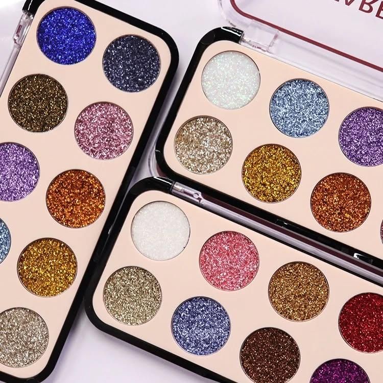 10 in 1 Glitter Eye Shadow Palette