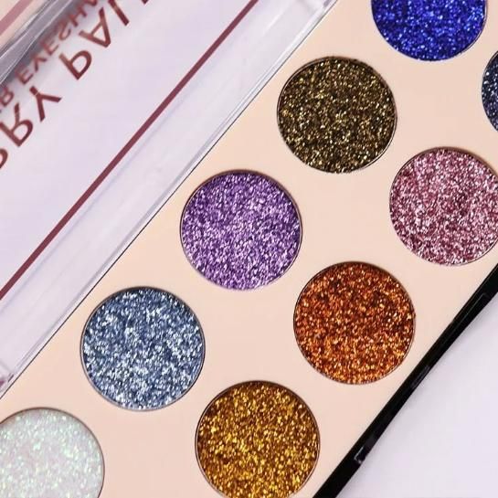 10 in 1 Glitter Eye Shadow Palette