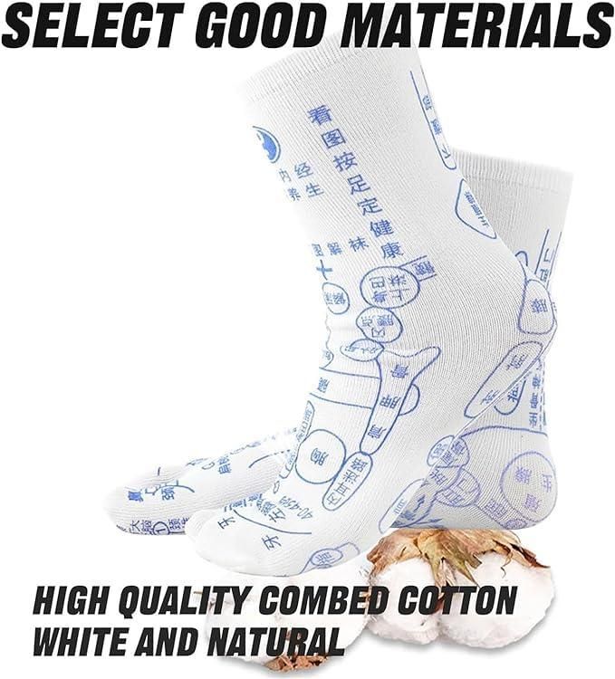 Foot Reflexology Socks with Massage Stick