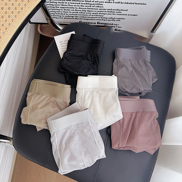 Men's Ice Silk Breathable Briefs (Pack of 5)