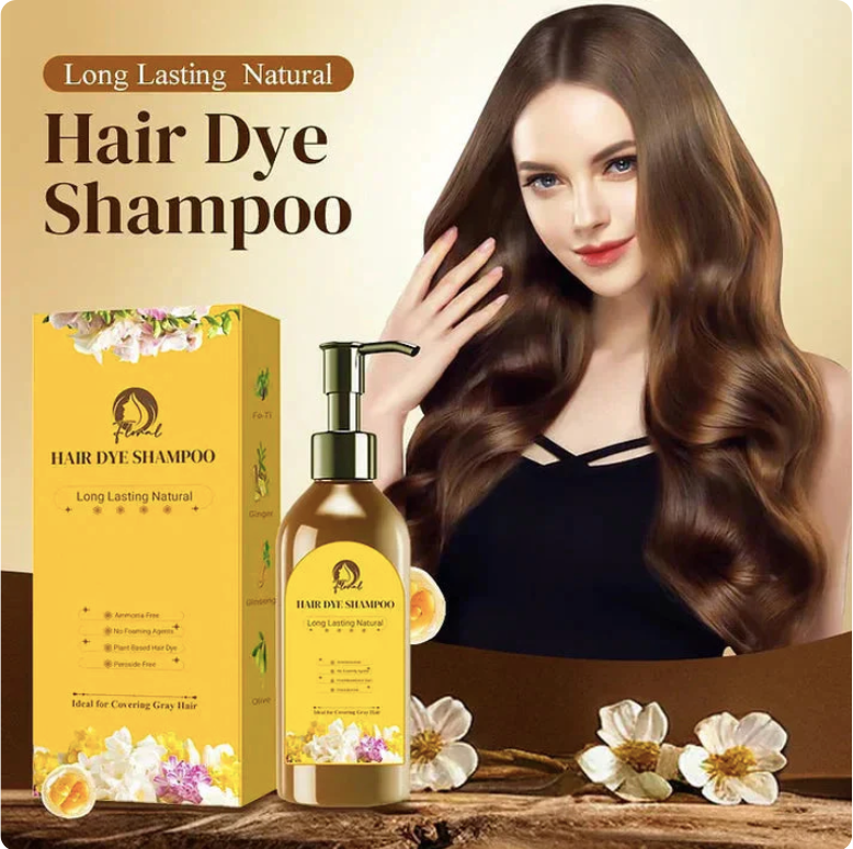 Japanese Long Lasting Natural Hair Dye Shampoo (Buy 1 Get 1 )