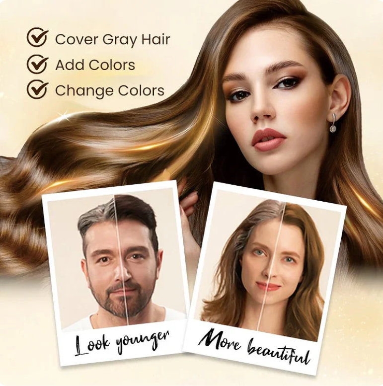 Japanese Long Lasting Natural Hair Dye Shampoo (Buy 1 Get 1 )
