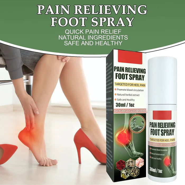 Foot & Joint Pain Relieving Spray - (Buy 1 Get 1 Free)