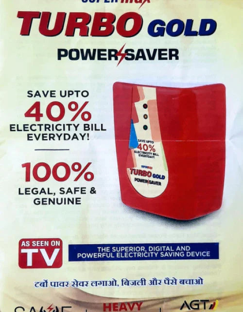 Max Turbo Enviropure Power Saver & Money Saver(15kw Save Upto 40% Electricity Bill Everyday)