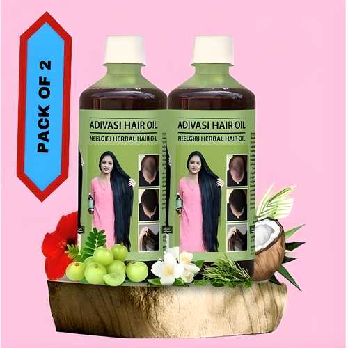 Adivasi Neelgiri Herbal Hair Oil (Buy 1 Get 1 Free)