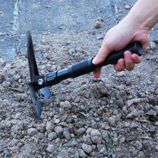 Portable Tri-Fold Shovel