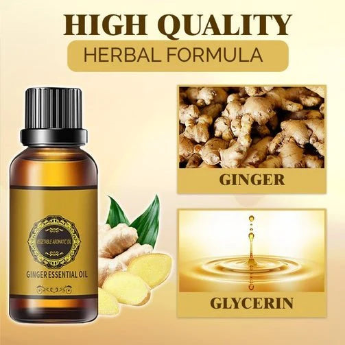 Belly Slimming Ginger Oil (Buy 1 Get 1 Free)