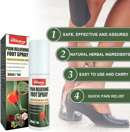 Foot & Joint Pain Relieving Spray - (Buy 1 Get 1 Free)